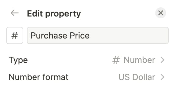 image of price property